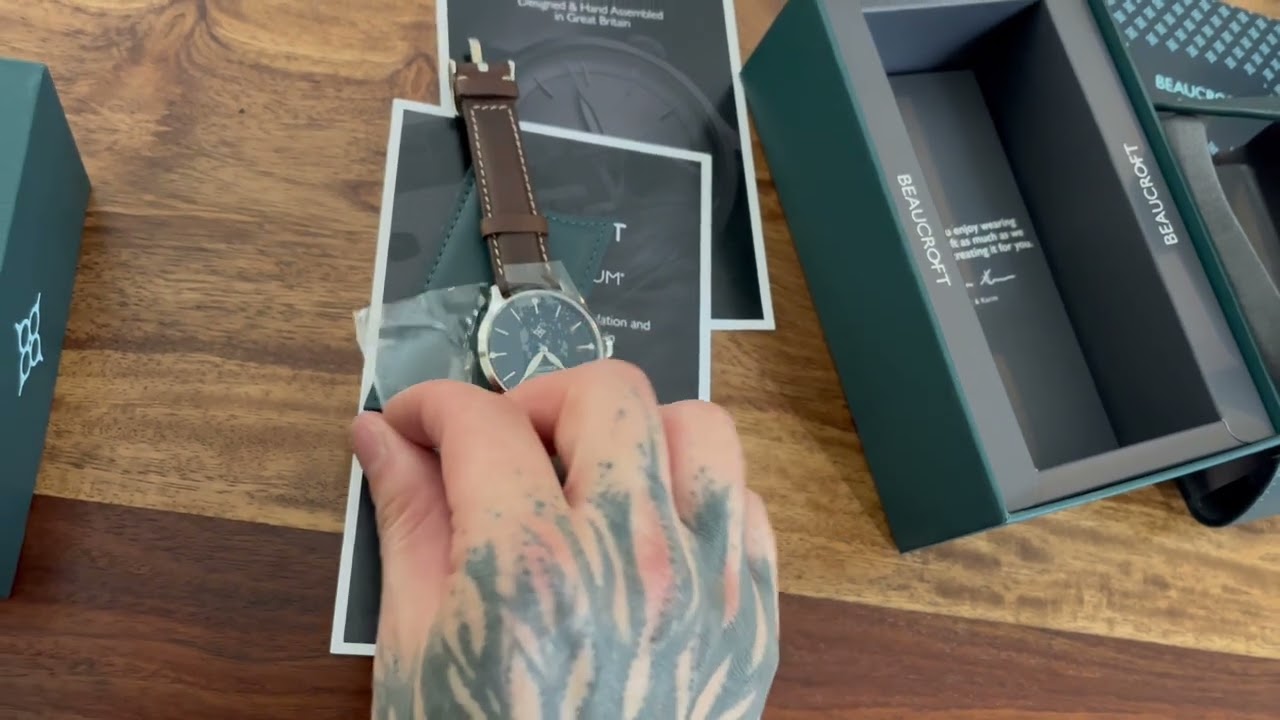 Beaucroft Seeker Deep Blue Unboxing