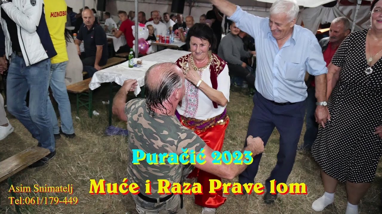 Muće i Naza napravili šou igru  pod šatorom na Vašeru u Puračiću 2023. Asim Snimatelj