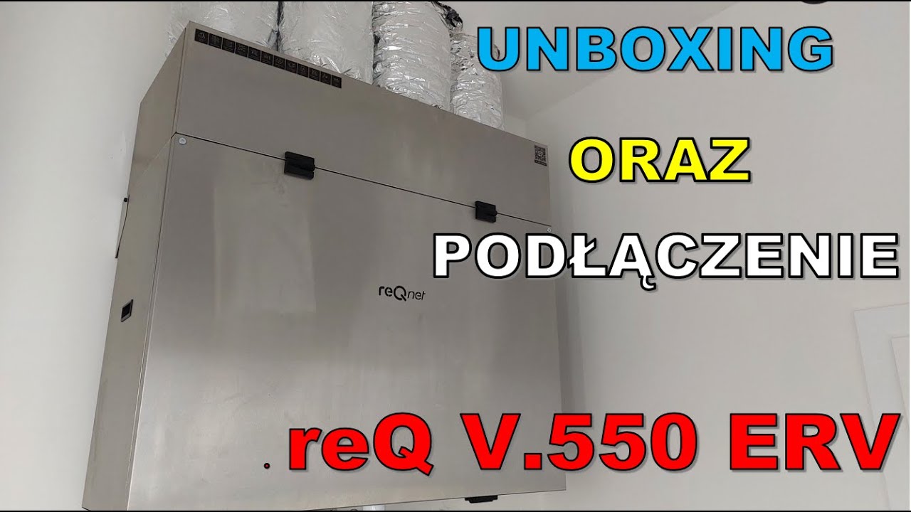 #reQnet Unboxing i podłączenie reQ V.550 ERV.