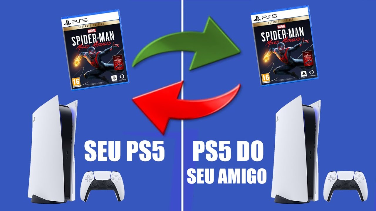 Compartilhar JOGOS NO PS5 é fácil e rápido ! Tire todas as suas dúvidas