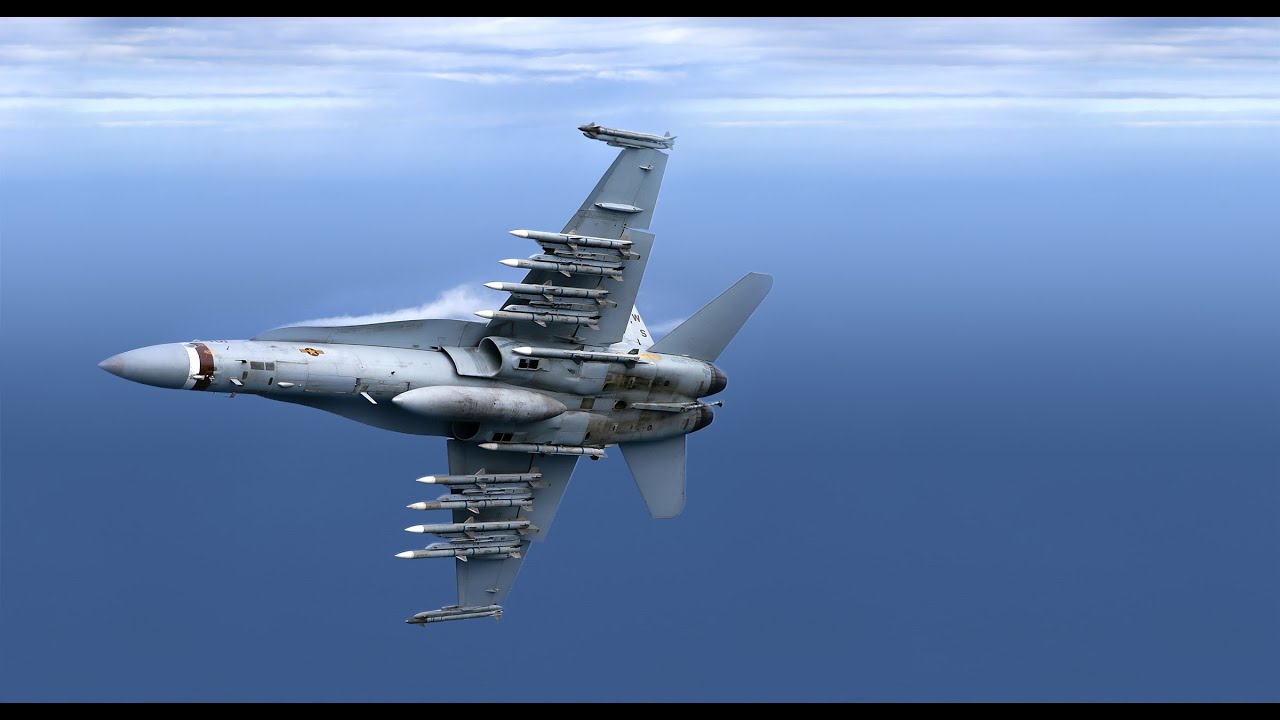 DCS F18 3 Ship BVR Training Vs Mig 29