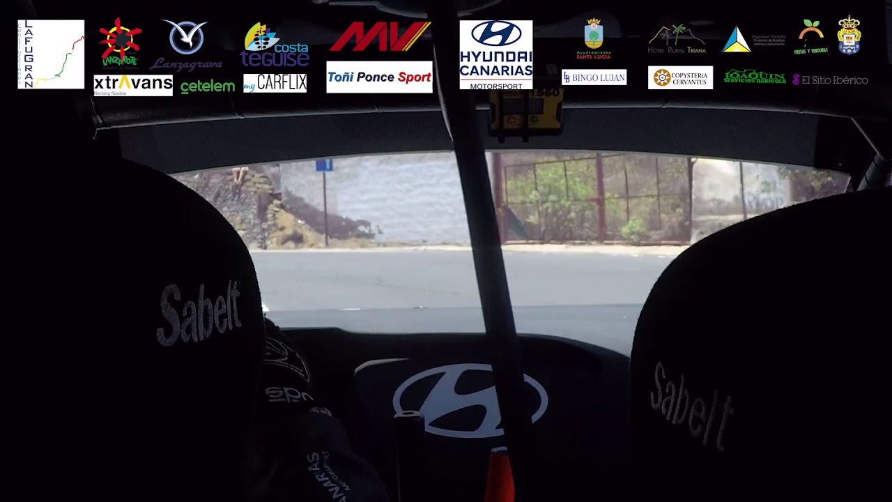 Yeray Lemes - Rogelio Peñate Hyundai i20 R5 Rallye Villa Santa Brigida SS3 La Atalaya - Valsequillo
