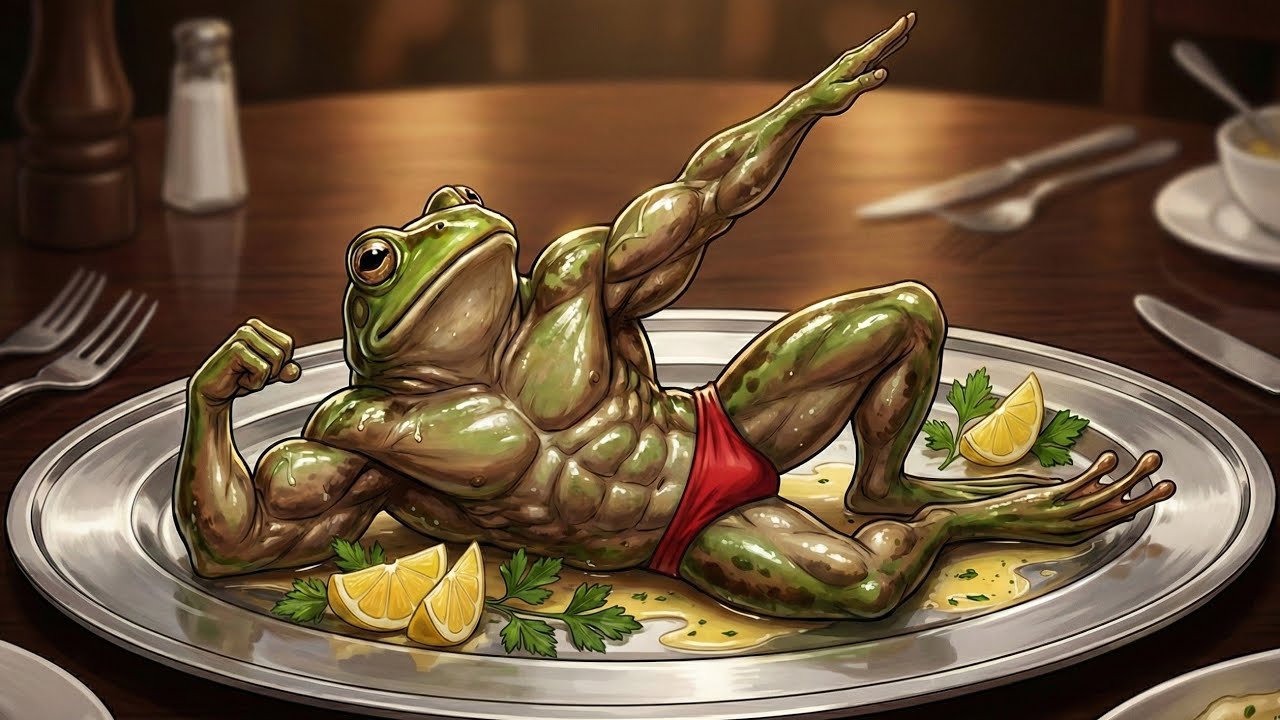 Pourquoi faut-il manger une grenouille?