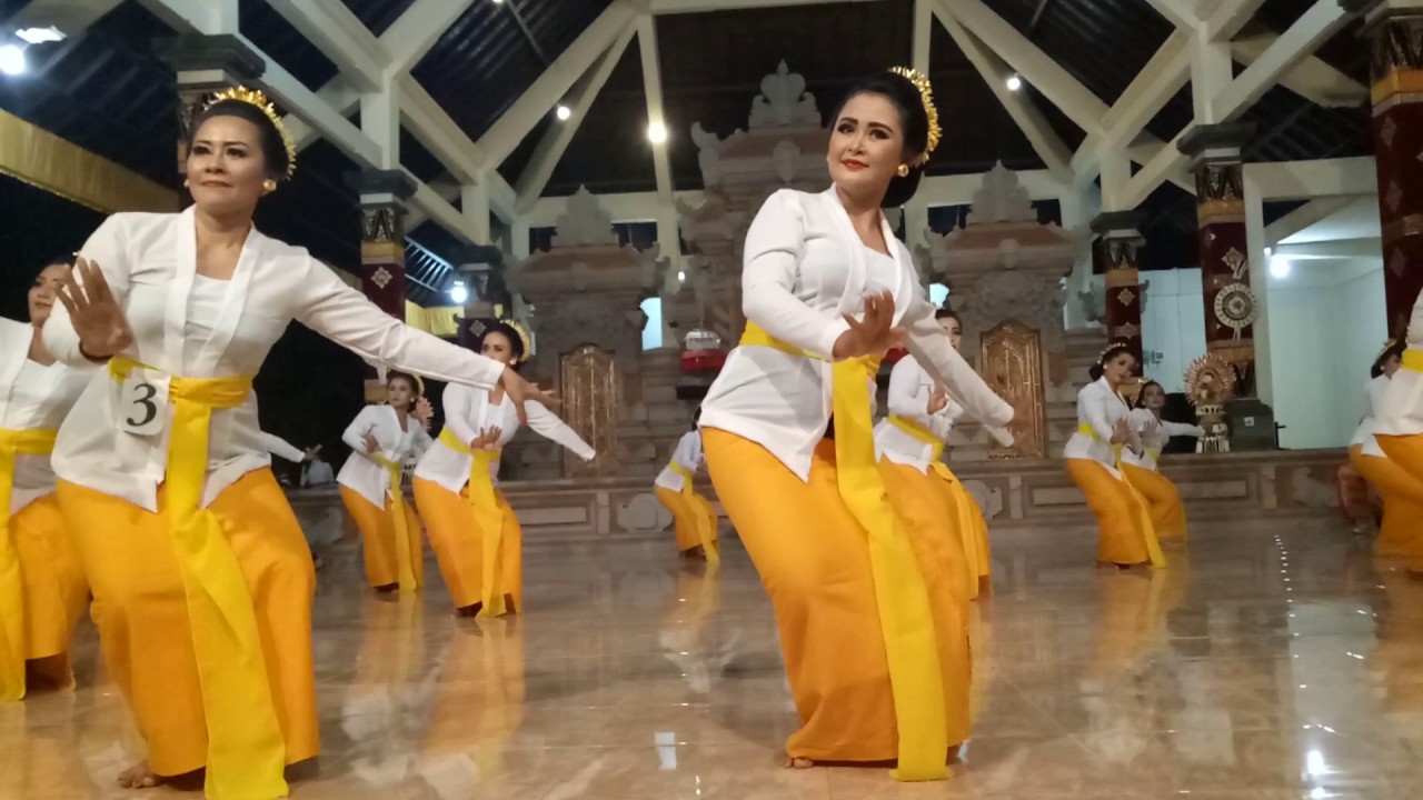 Tari Rejang renteng PKK Br.Bucuan Batuan Sukawati Gianyar Bali