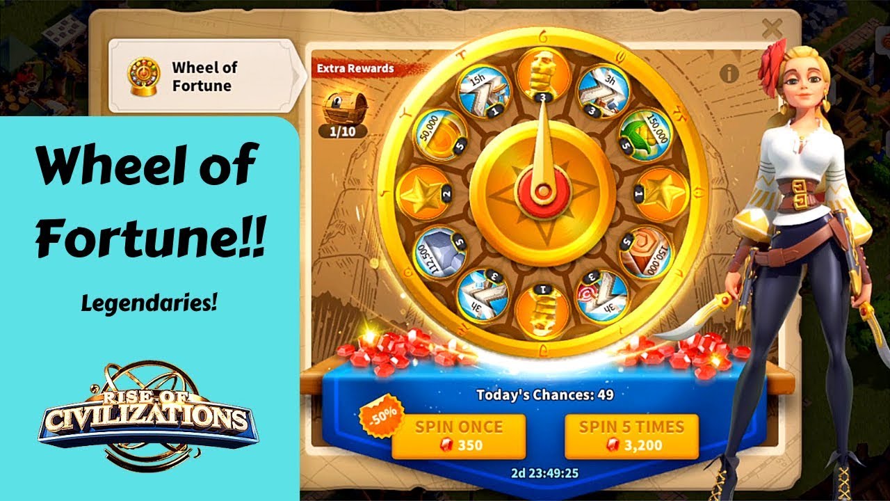 Get LEGENDARY SCULPTURES with this Wheel of Fortune guide - Rise of Civilizations