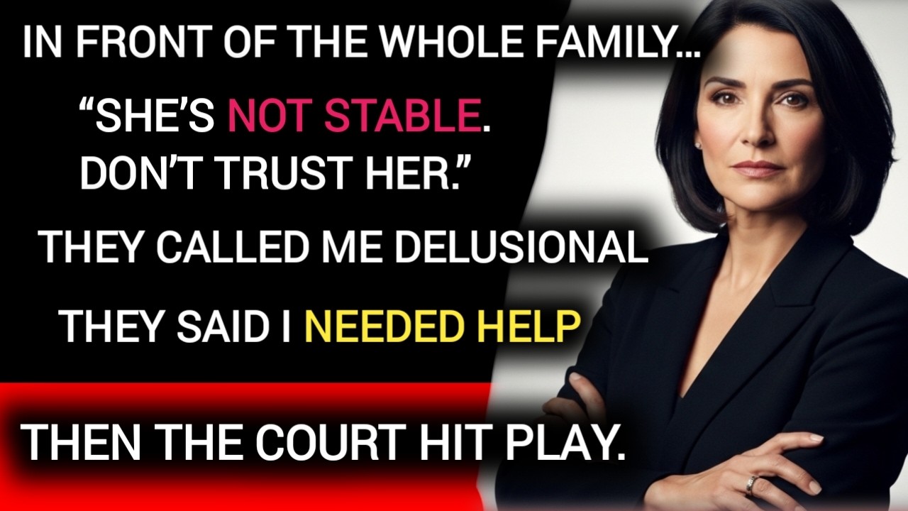 My Parents Told Everyone I Was Crazy—Until the Court Recording Played