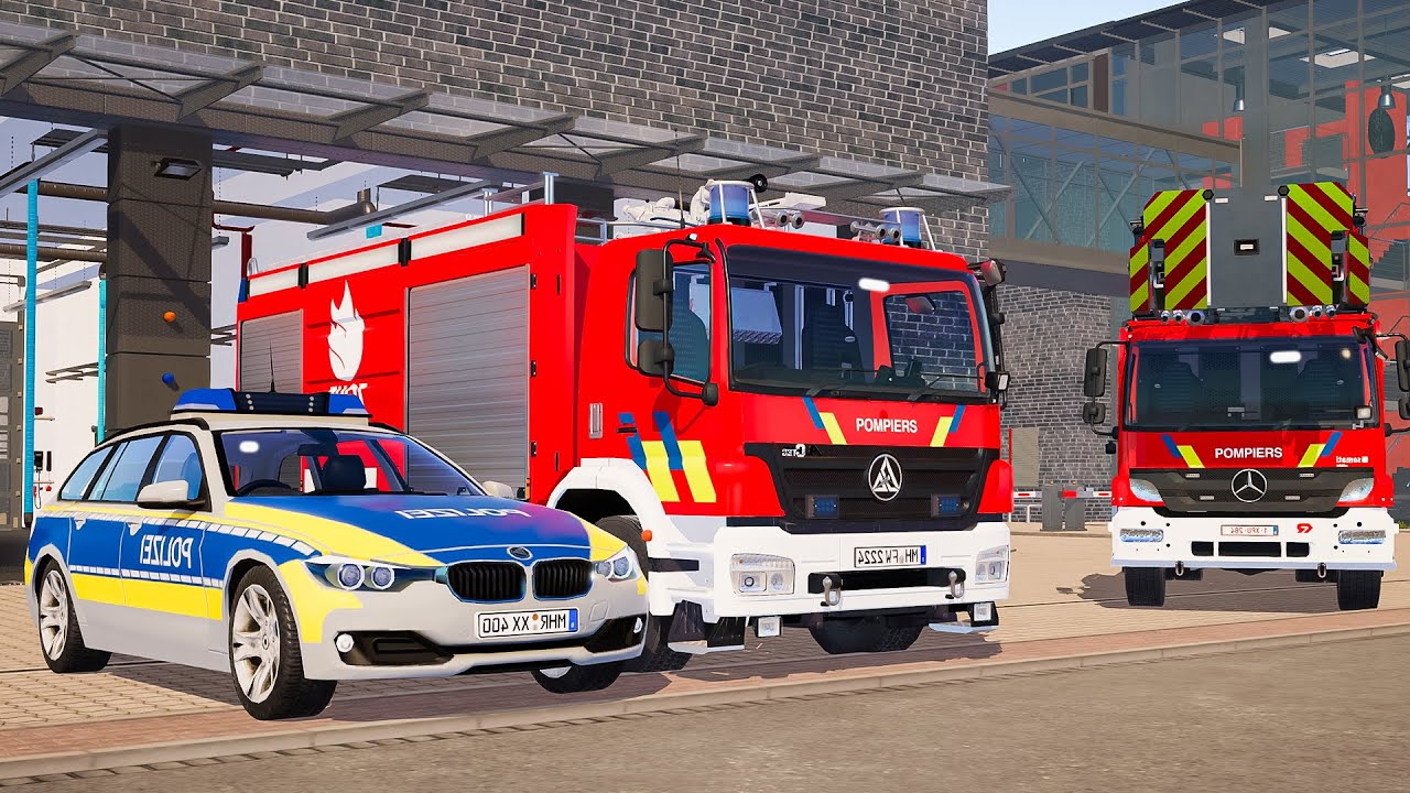 Emergency Call 112 – Belgian Hainaut Police & Multiple Firefighters on Duty | Emergency 4K