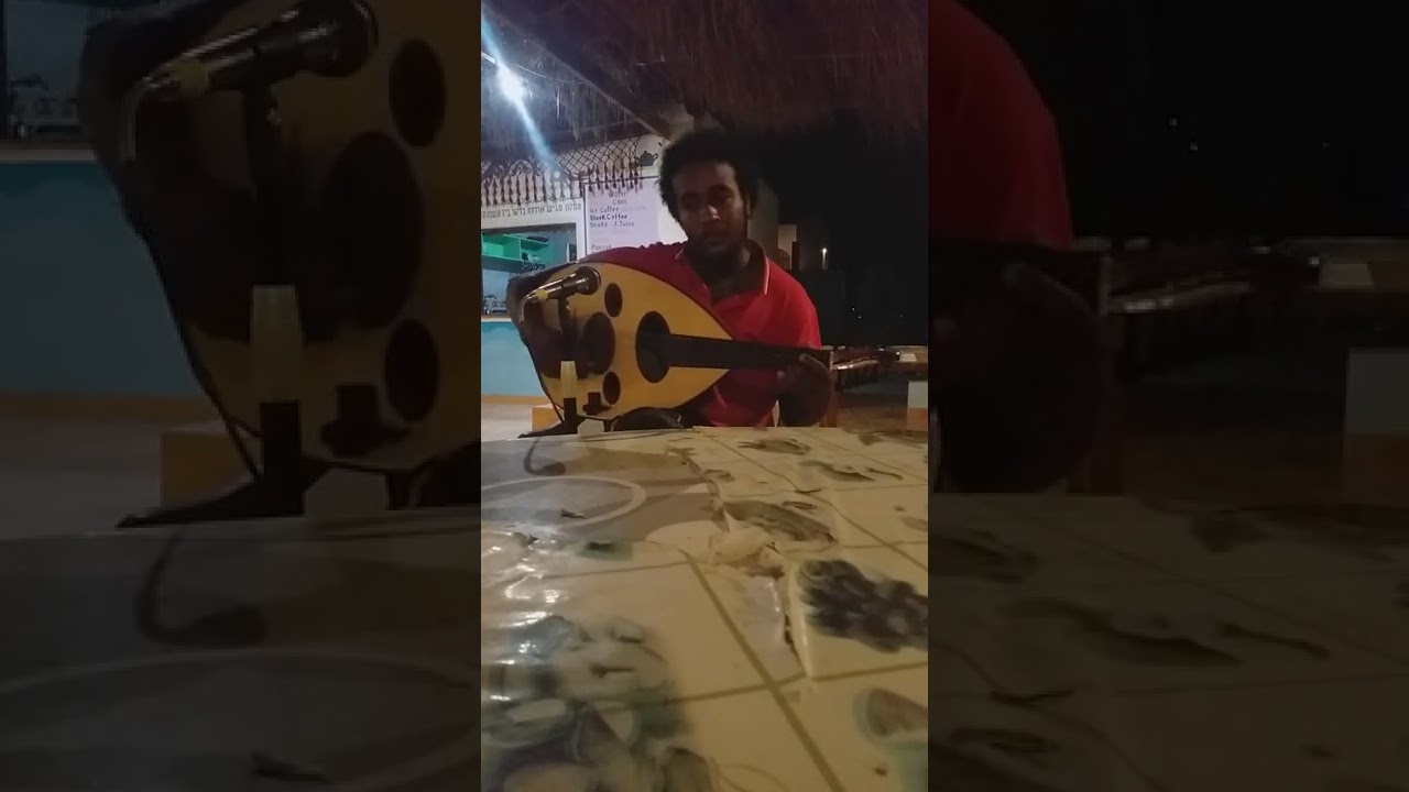 دندنه بل العود اغنية انا جميلقي اوسماا الفنان النوبي مصطفي ابن جزيرة سهيل