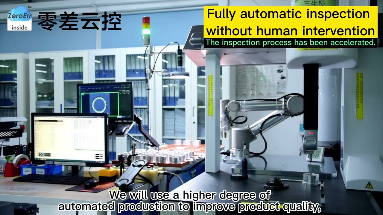Case Demonstration of CMM Automatic Inspection#robotics #automation #collaborativerobot