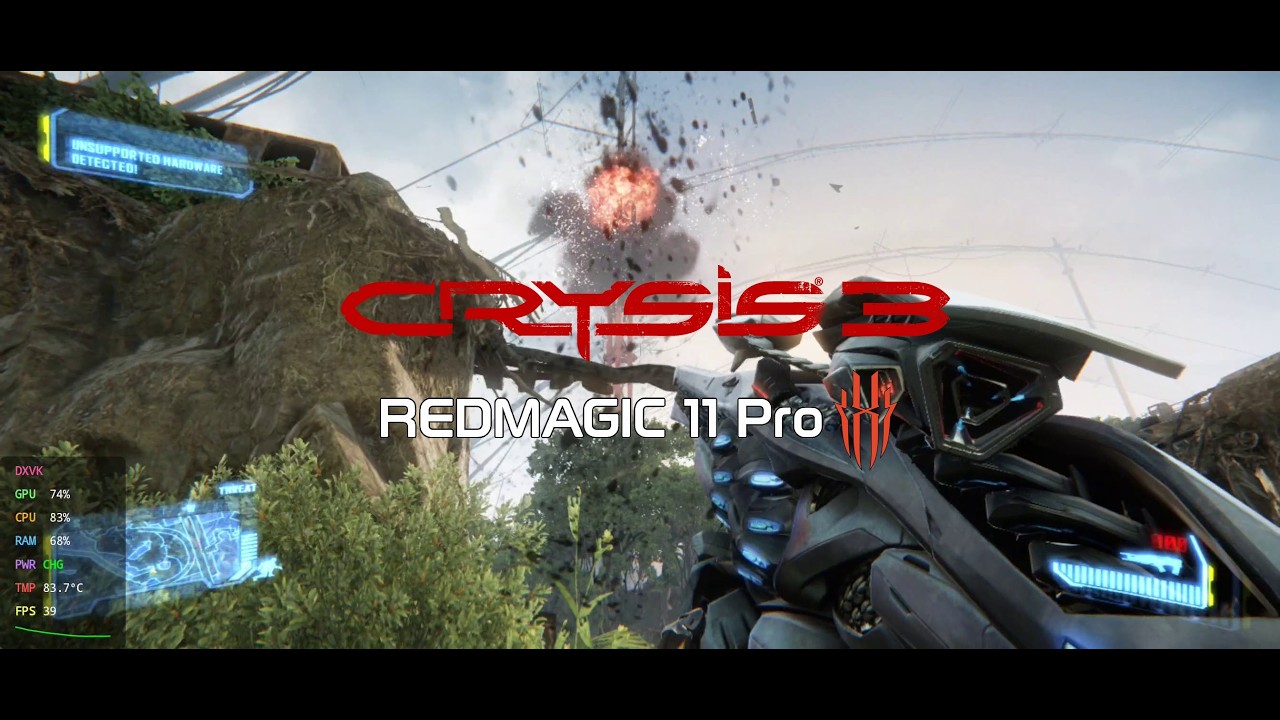 Crysis 3 on the RedMagic 11 Pro (Snapdragon 8 Elite Gen 5)
