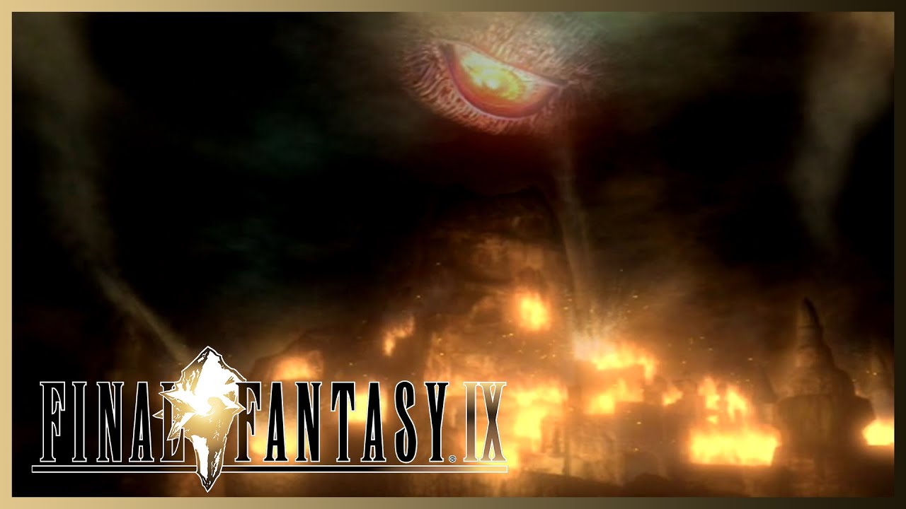 Princess Garnet's Vision of the Destruction of Madain Sari Cinematic - Final Fantasy IX
