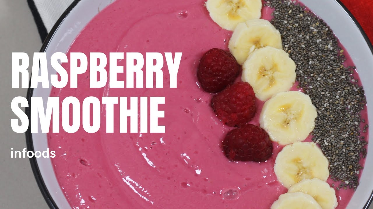 Raspberry Banana Smoothie Recipe | Infoods