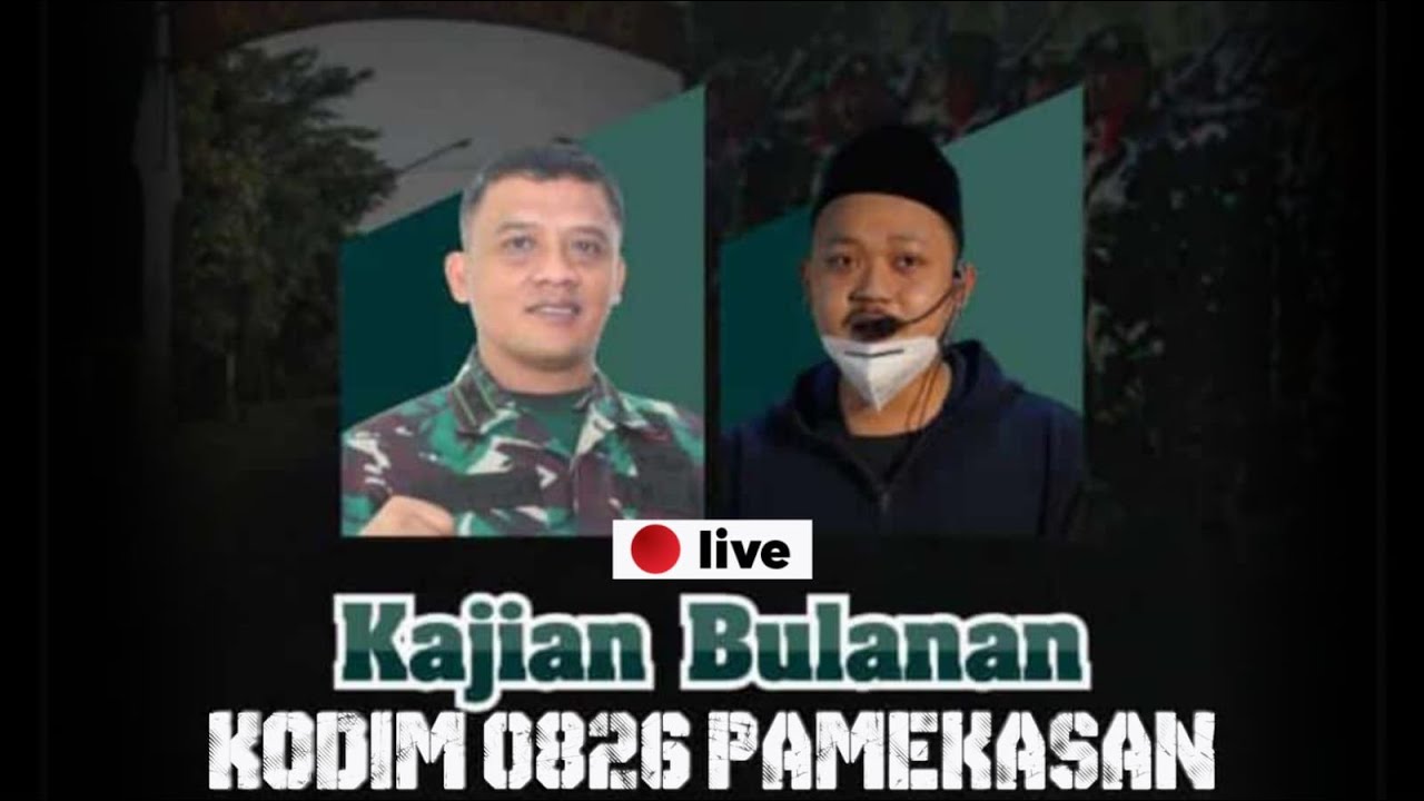 🔴Kajian Bulanan Kodim 0826 Pamekasan  || RH. Lora Abbas Muhammad Rofi'i Banyuanyar