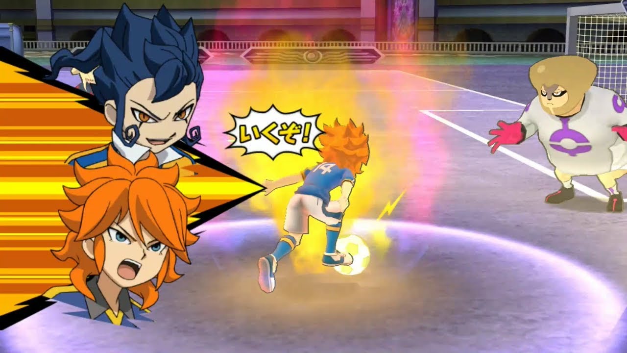 Inazuma Eleven Go Strikers 2013 Custom Inazuma Japan Vs Destructchers Wii 1080p (Dolphin/Gameplay)