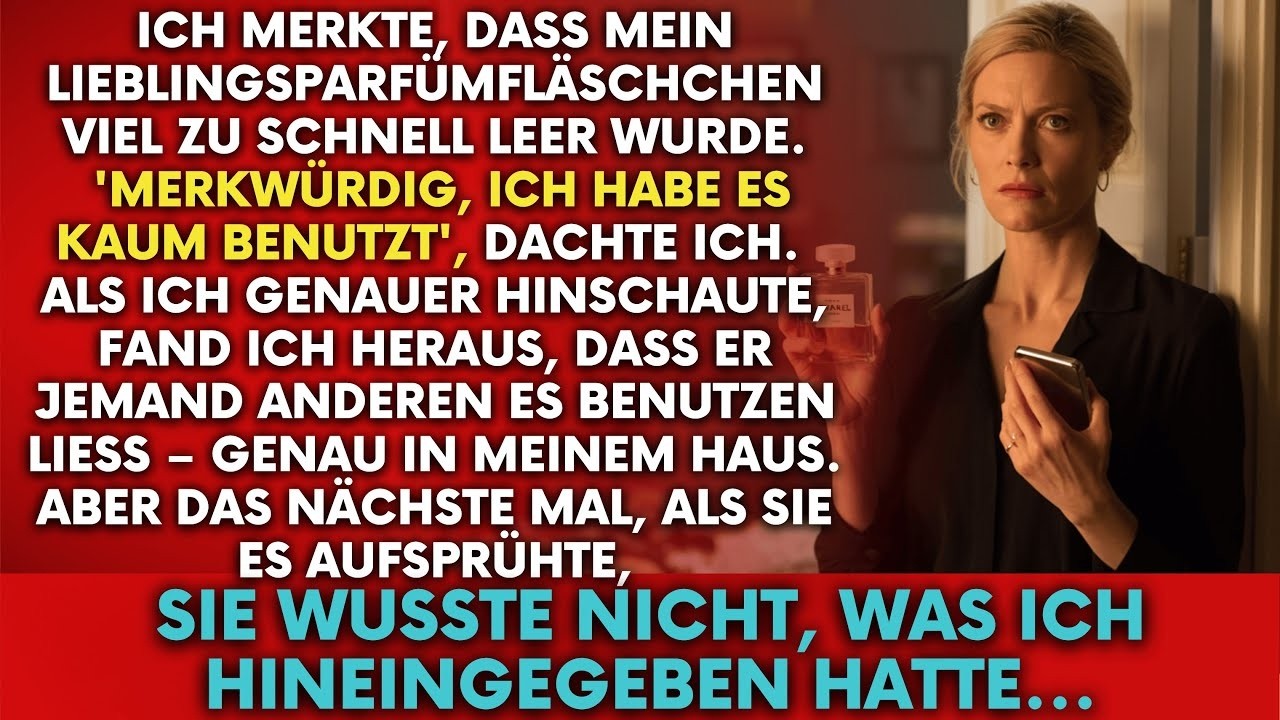 Mein Parfüm verschwand immer wieder… und dann erfuhr ich die Wahrheit über meinen Mann!