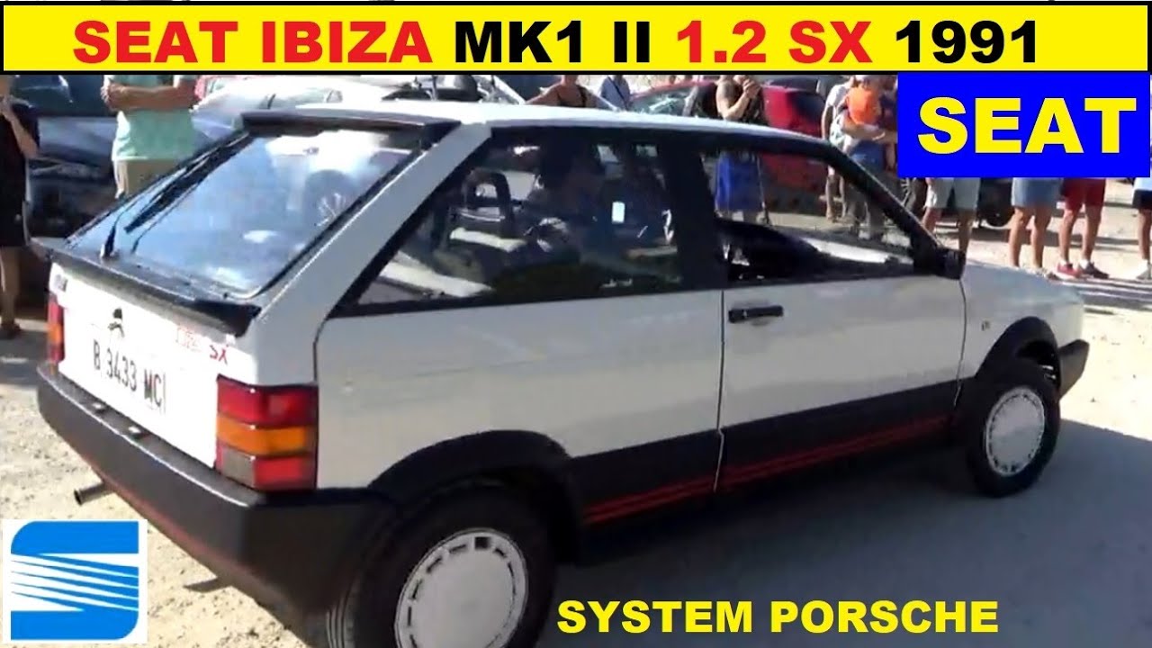 ⛽Seat Ibiza 1.2 SX 1991 con 20.000 km y sin uso. Digno de museo. Revisión.