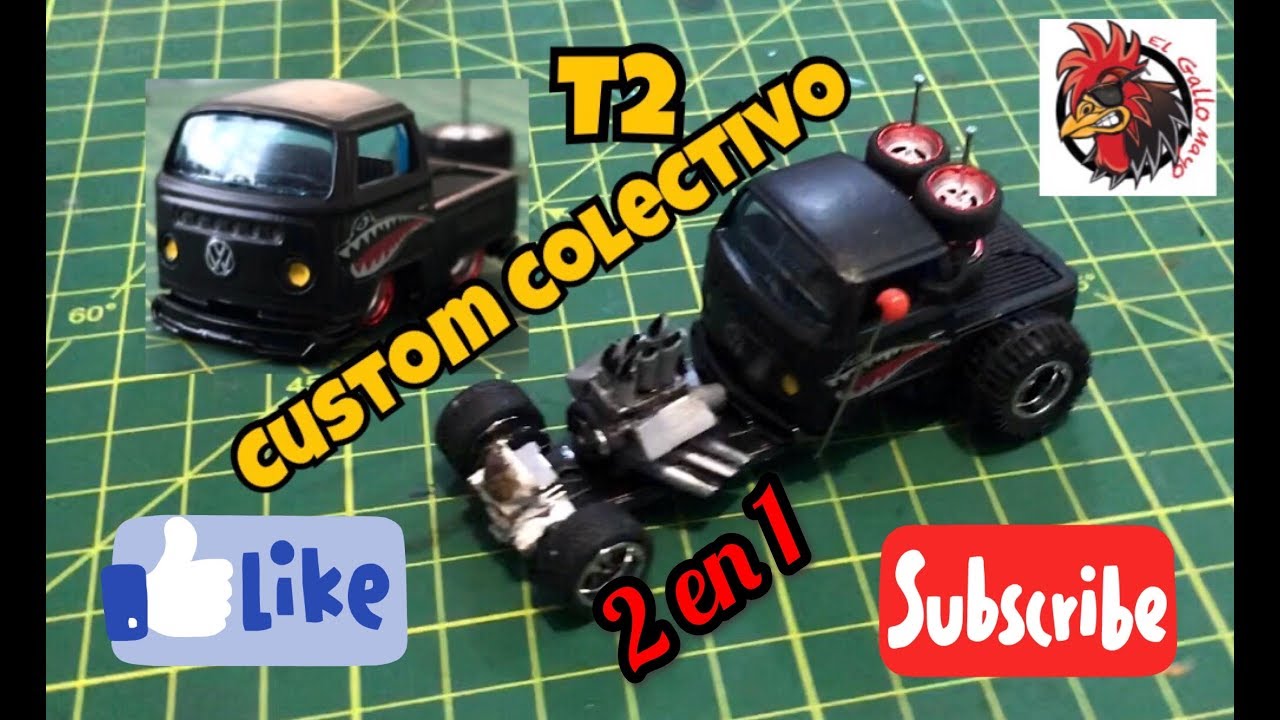 CUSTOM COLECTIVO T2 (2EN1)-EL GALLO MAYO
