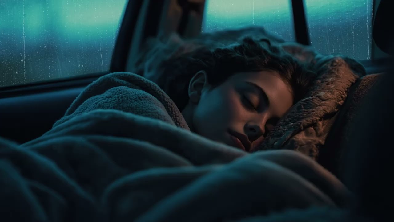 Let the Storm Calm You | Heavy Rain & Thunder on Car at Night
