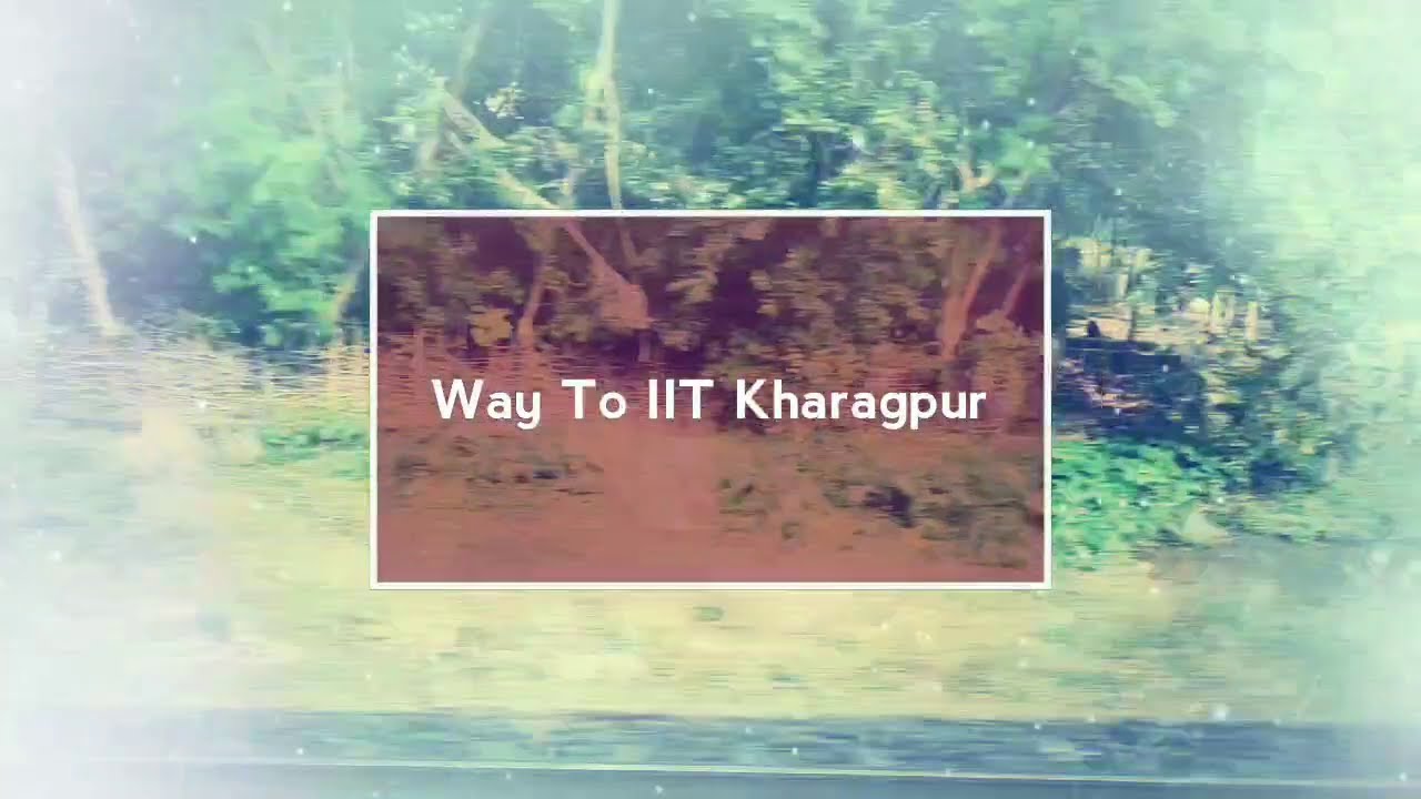 Way to Nalanda Complex,  IIT Kharagpur