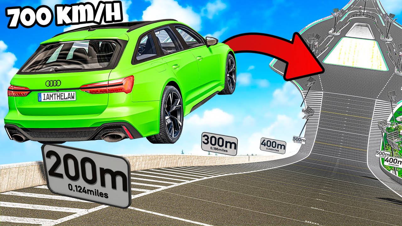 ❄️NOWA MAPA? SKOKI SAMOCHODAMI ZE SKOCZNI NARCIARSKIEJ! | BeamNG Drive |