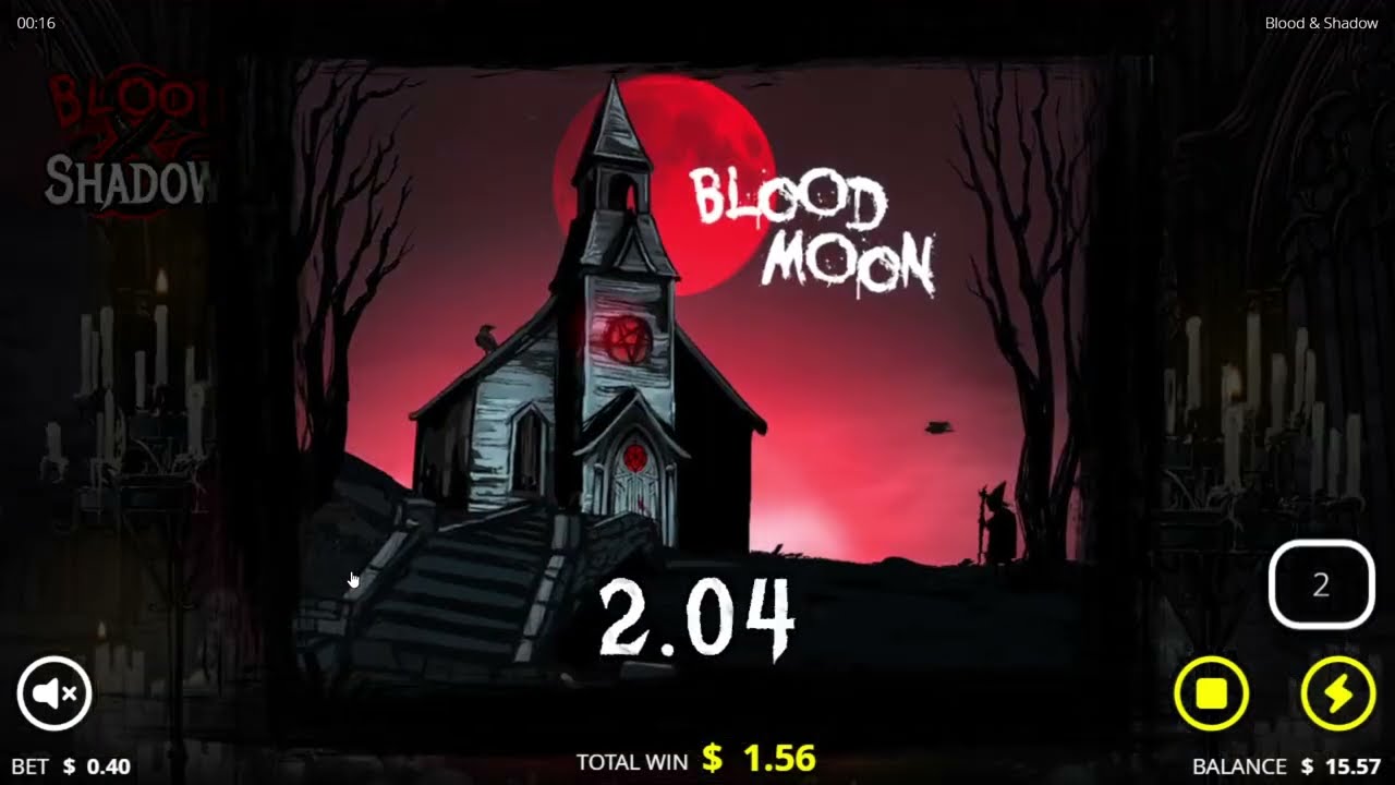 HUGE $120 SLOT WIN STAKE BLOOD AND SHADOW