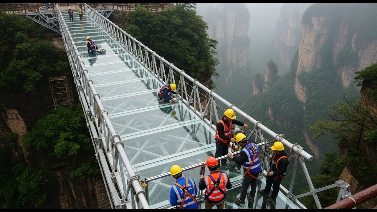 $37.4 Million Zhangjiajie Glass Bridge | How China Defied Gravity