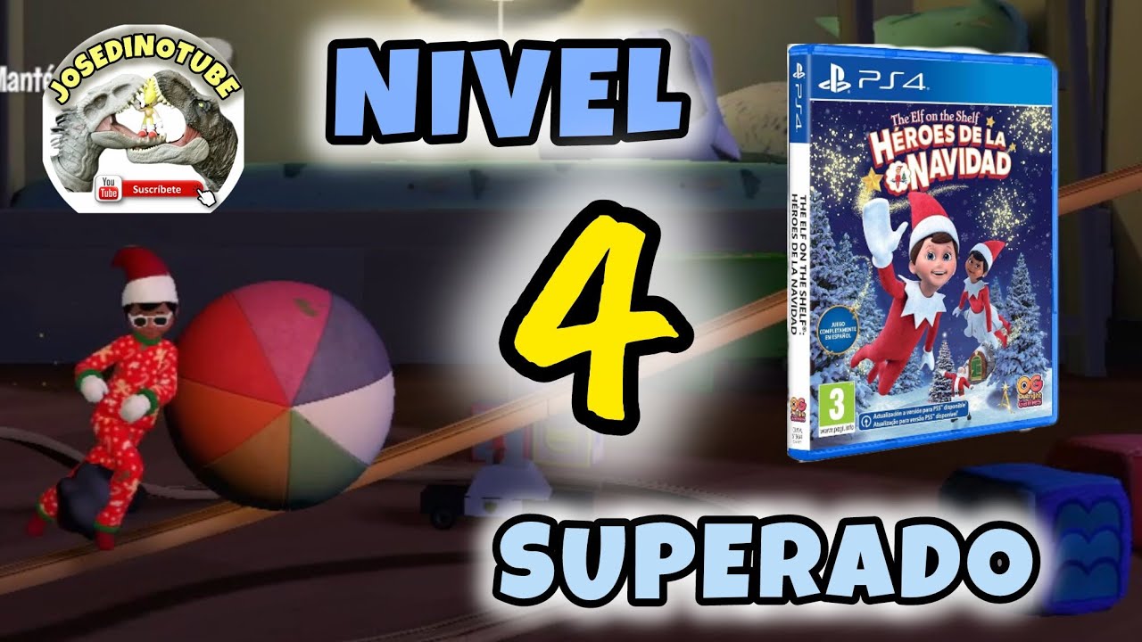 Jugando a Héroes de la Navidad 🎉 Nivel 4 Superado Psp4