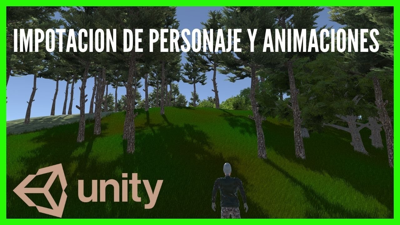 Creación de videojuego Parte #1 - Importar y animar un personaje en 3D  - Tutorial Unity 2022