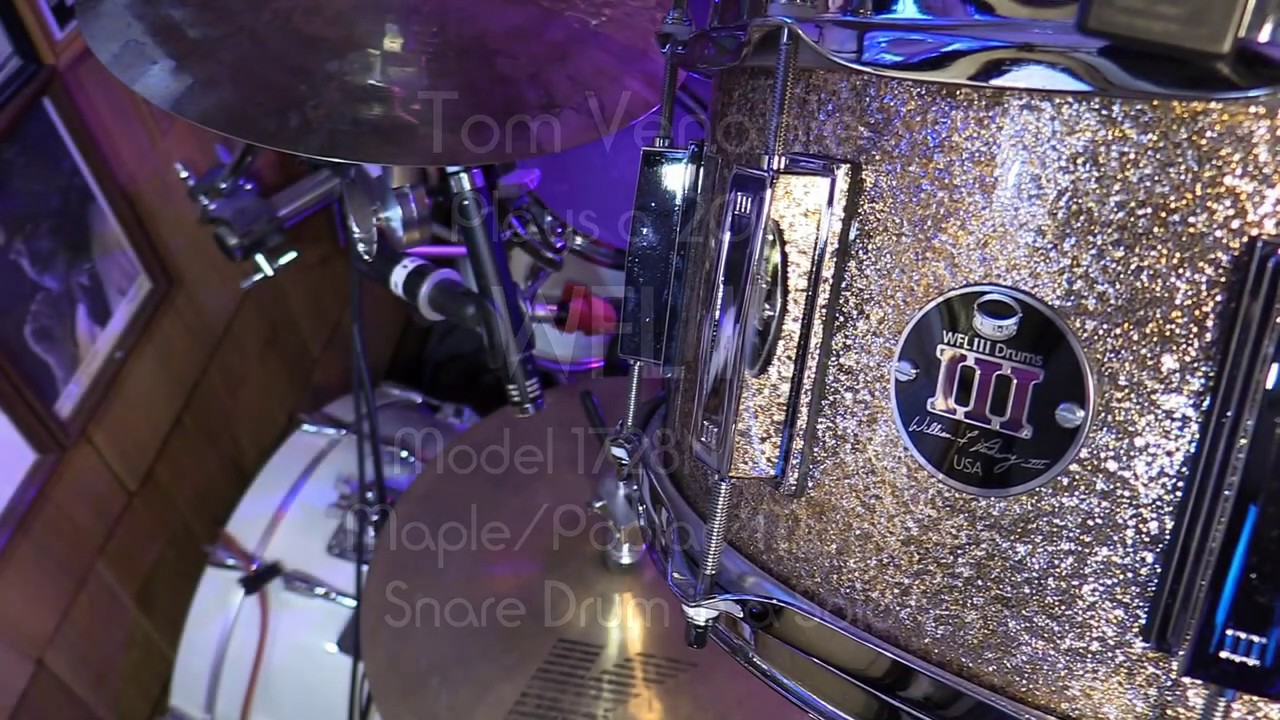 Tom Venable plays a WFL III 6 5 1728N Snare Drum in a Solo