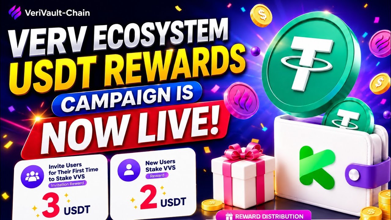KWTCN Wallet Offer || Verivault USDT Reward Campaign || VERV 5000 Token Claim || New Wallet KWTCN💯