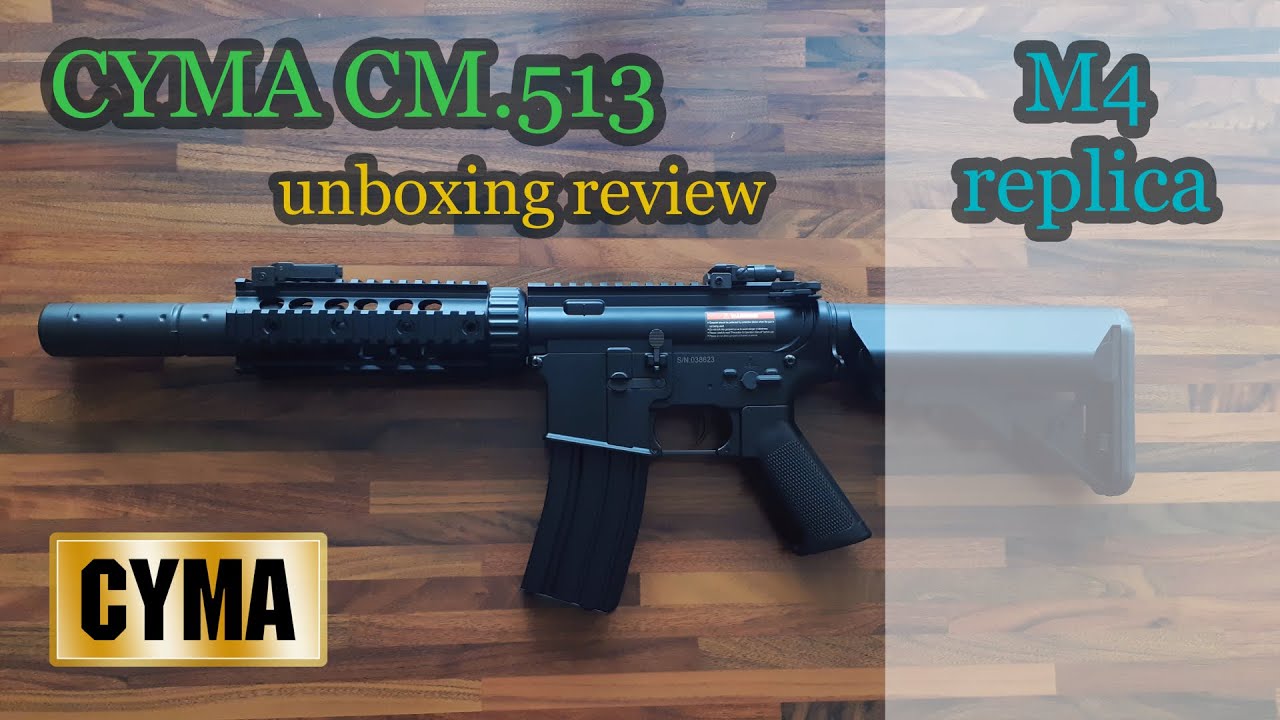 CYMA CM.513 (M4 Carbine replica) Unboxing & Review