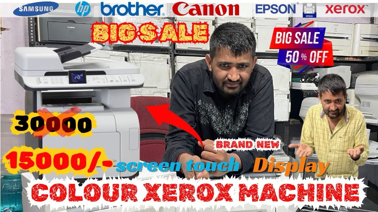HP 400 colour fully serviced copy scan xerox  refurbished printer with 3 months warranty