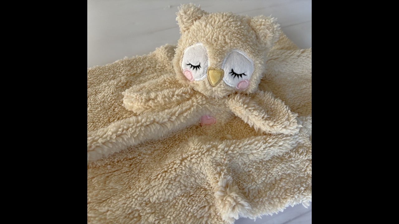 Owl Lovey Tutorial Embroidery Design