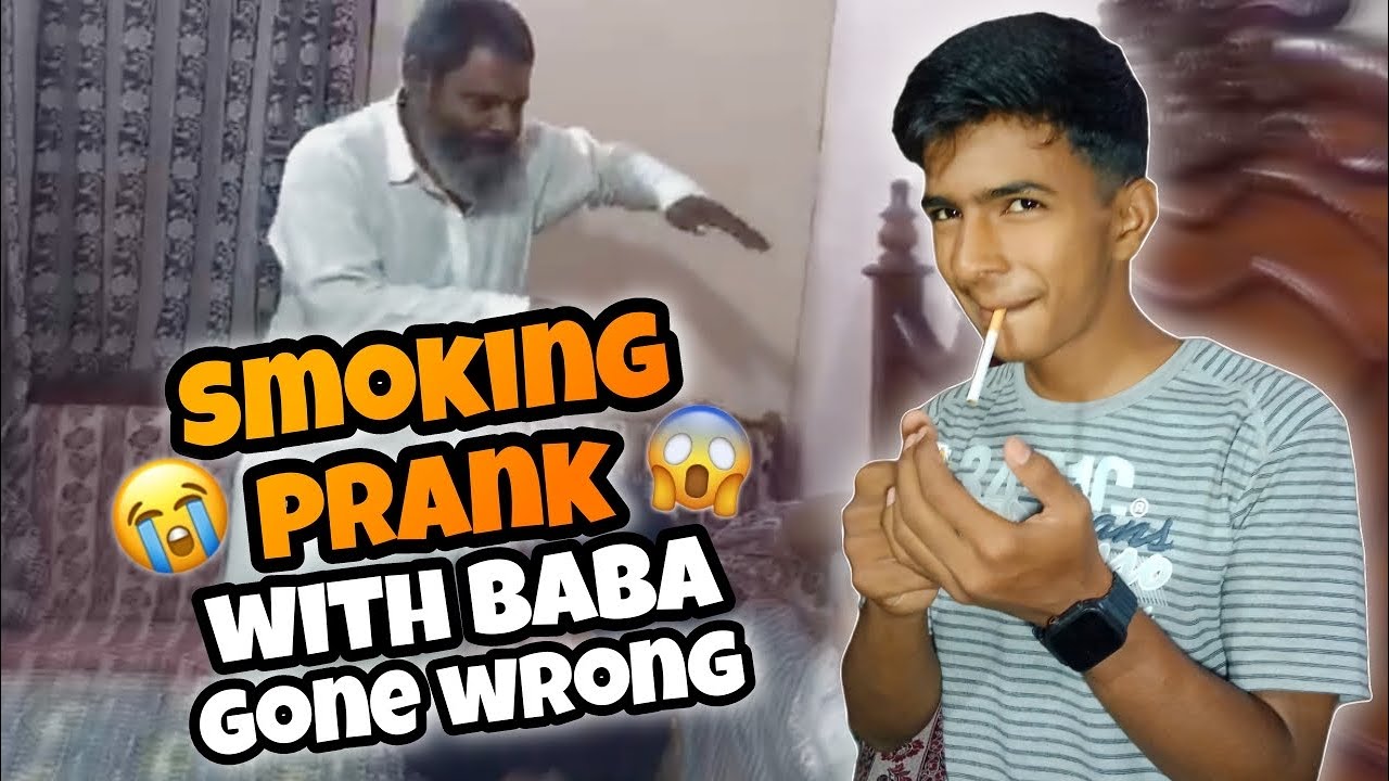 Smoking prank with baba | Gone Wrong | Waqar kaleem&hellip;