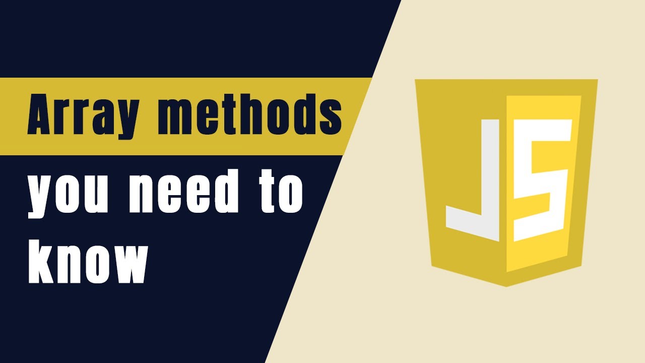 9 Array Methods You Must Know + Practice Questions (JavaScript Cardio)