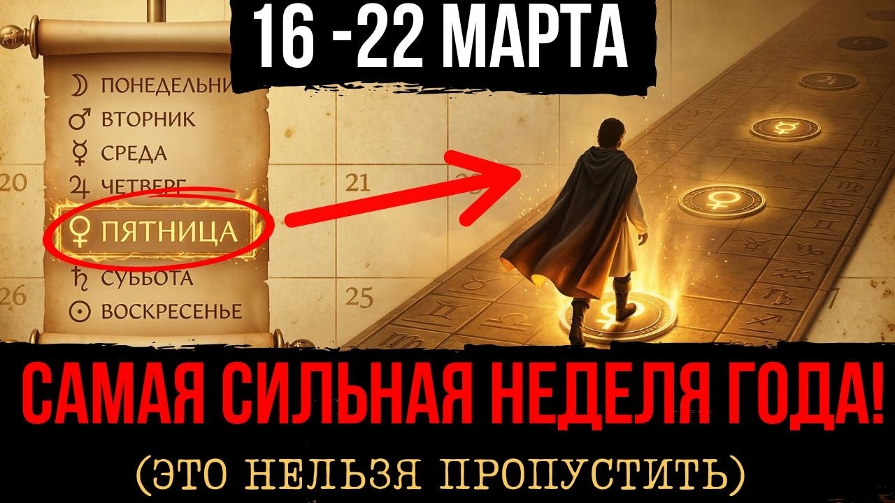 ВЫ ДОЛЖНЫ УЗНАТЬ ЭТО ДО ЗАВТРА! Срочные ПРЕДУПРЕЖДЕНИЯ НА СИЛЬНЕЙШУЮ НЕДЕЛЮ ГОДА!