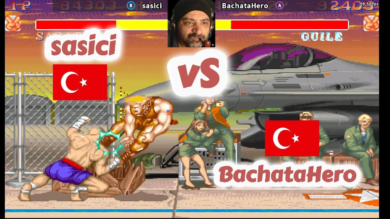 Street Fighter II: Champion Edition — BachataHero против Сасичи — FT5 — 1080P/60FPS —
