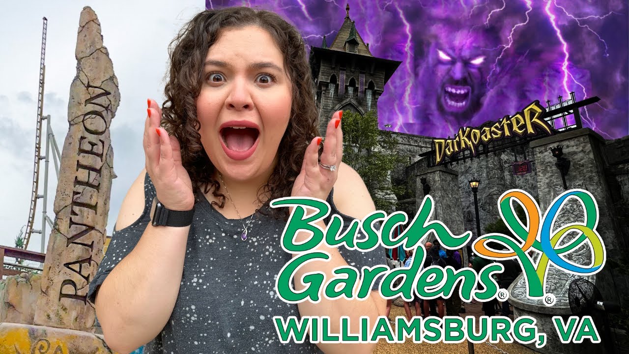 Busch Gardens Williamsburg 2023 | Ride POVs, NEW DarKoaster, Pantheon, Shows, Food & Wine, more!