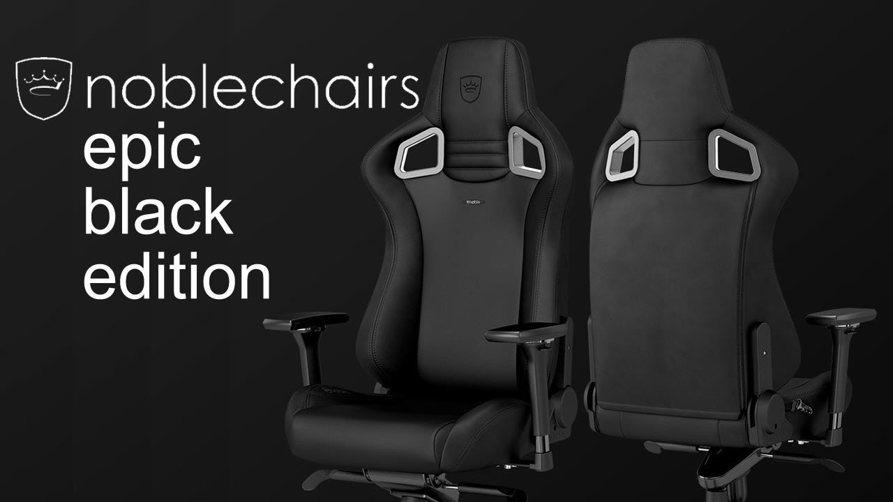 [Cowcot TV] Présentation siège gaming Noblechairs EPIC Black Edition