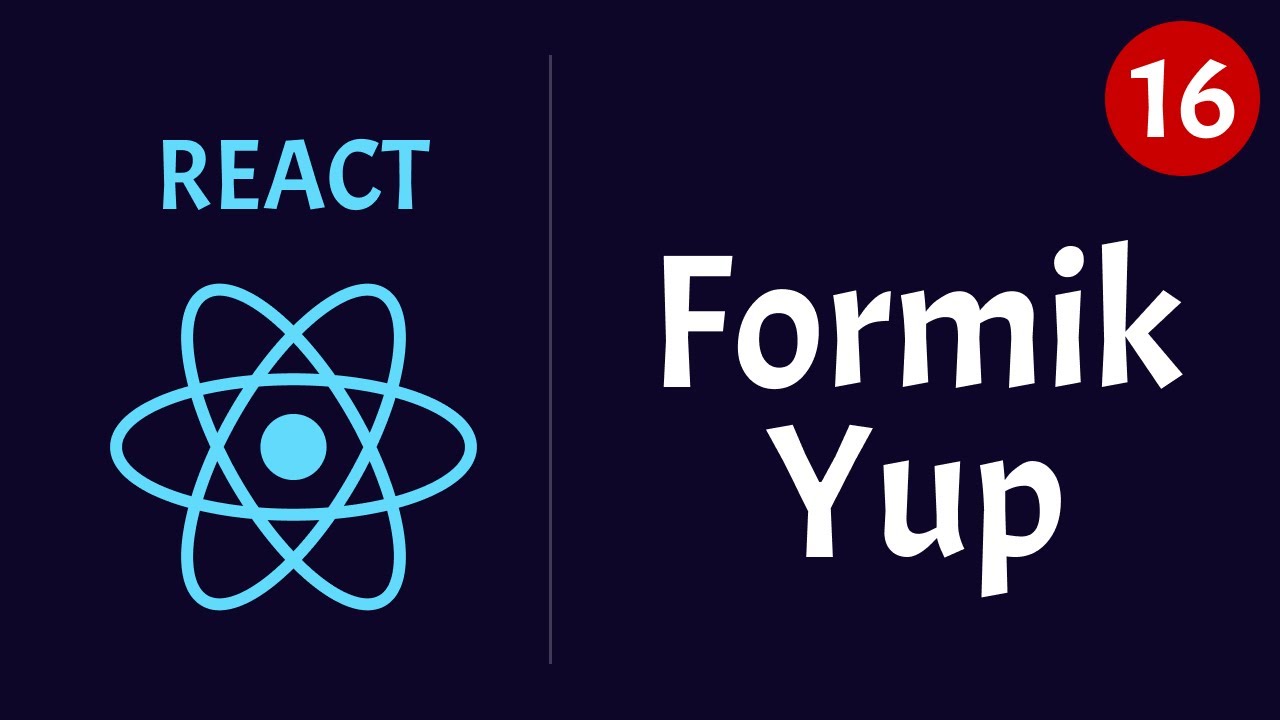 React ile Proje Geliştirmek -16 / Formik, Yup, classnames, react-icons