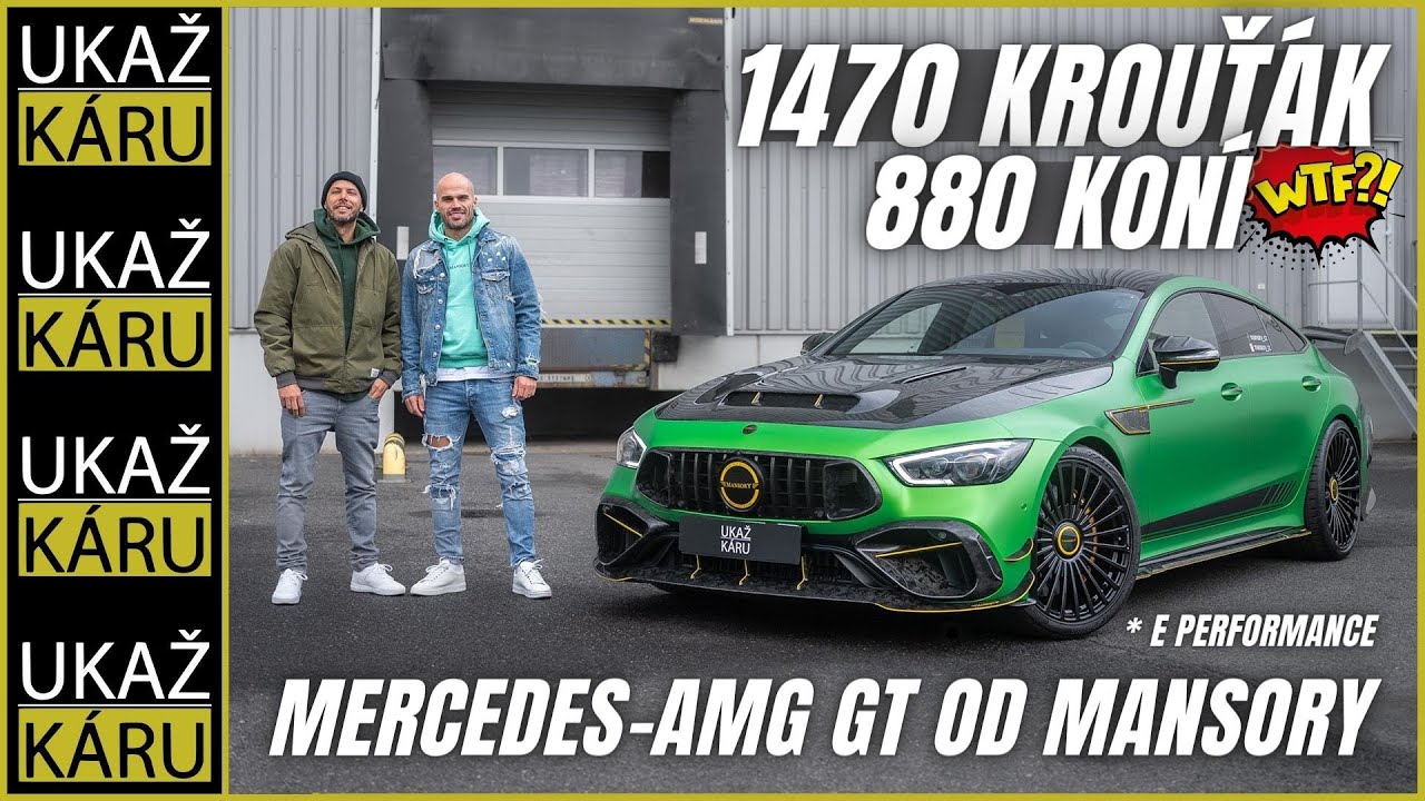 4K | NEVKUS A OKÁZALOST? NE VŽDY... | CO A KDO JE MANSORY? | MERCEDES-AMG GT 63 S E PERFORMANCE