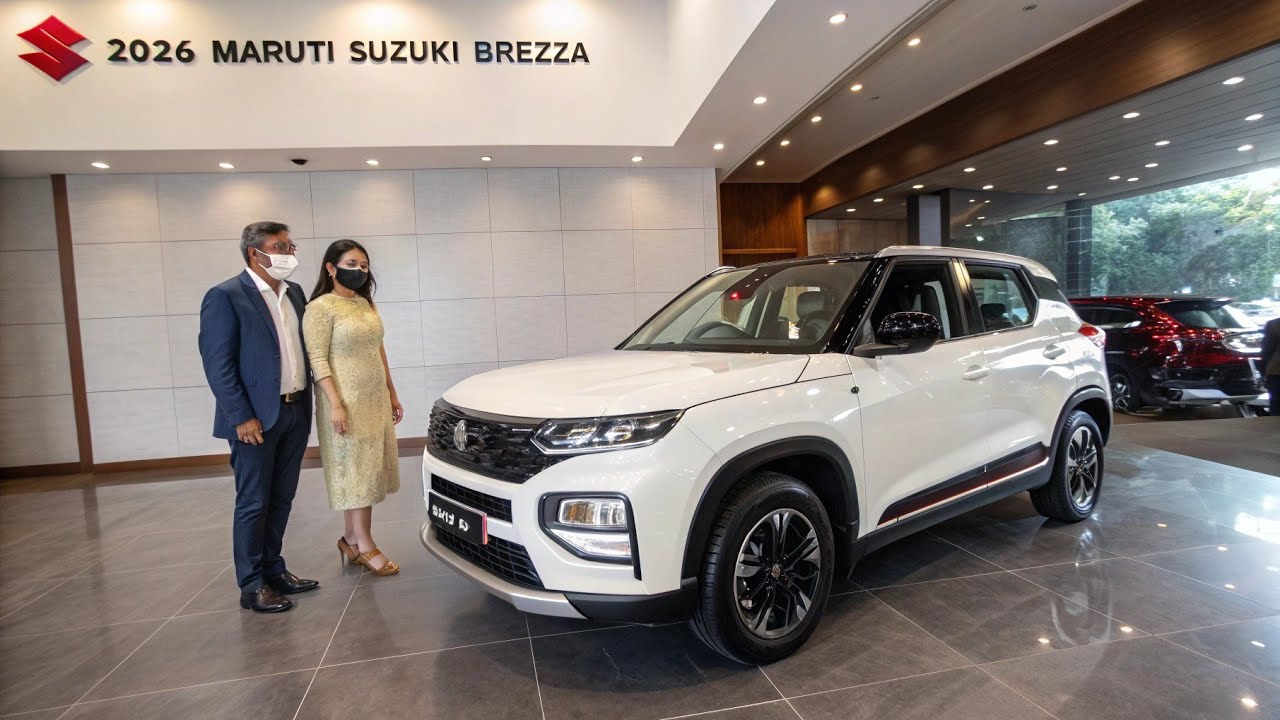Представлен и наконец-то выпущен новый Maruti Suzuki Brezza 2026 года!!!