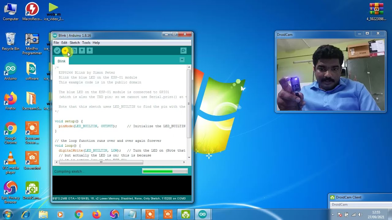 How to setup your pc to program ESP8266 or NODE MCU (malayalam) (മലയാളം)