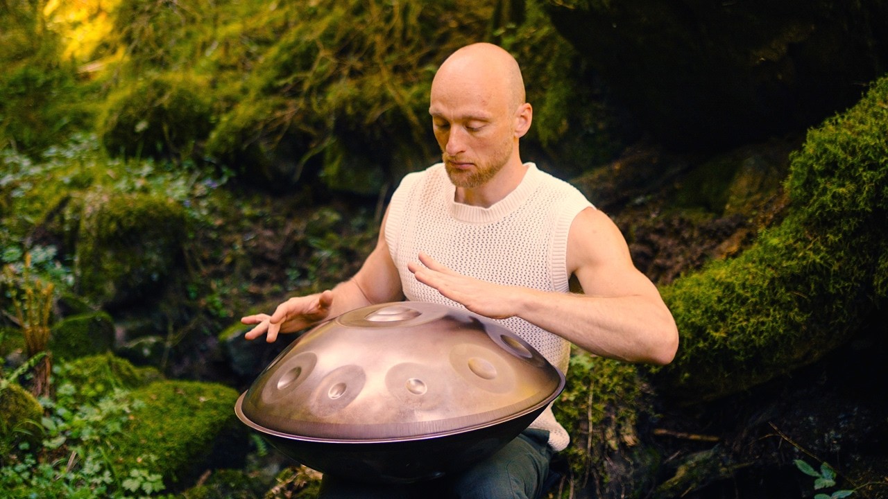 Stress & Anxiety Release (999 Hz) | 1 hour handpan music | Malte Marten