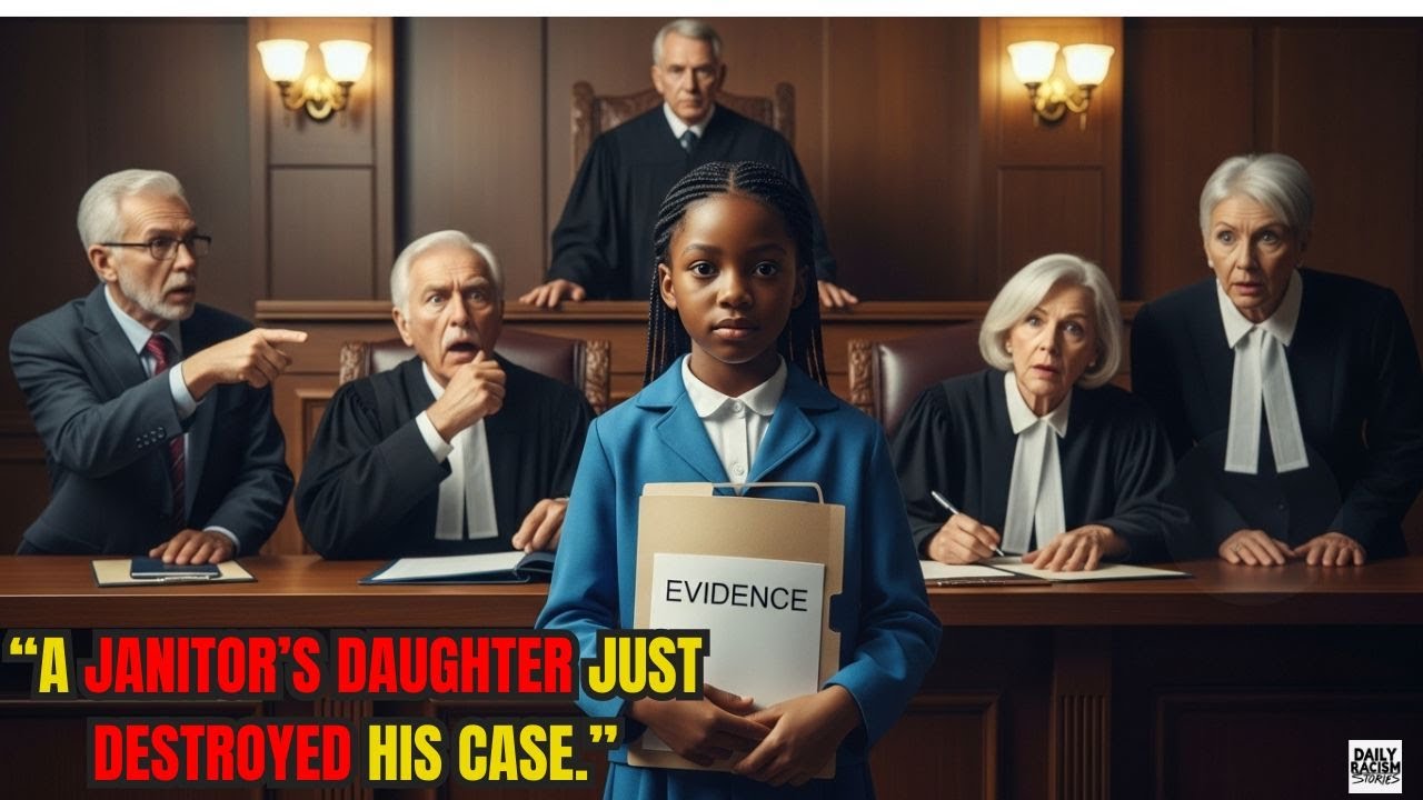 They Called Her Just a Janitor’s Daughter — Until She Walked Into Court and Uncovered the Truth