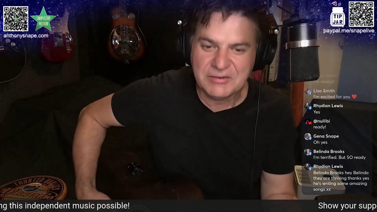 Snape Stream 306 - Recording Model Cole Clark Acoustic - One Mic Show.