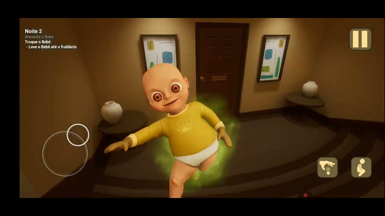 Jogando the baby in Yellow