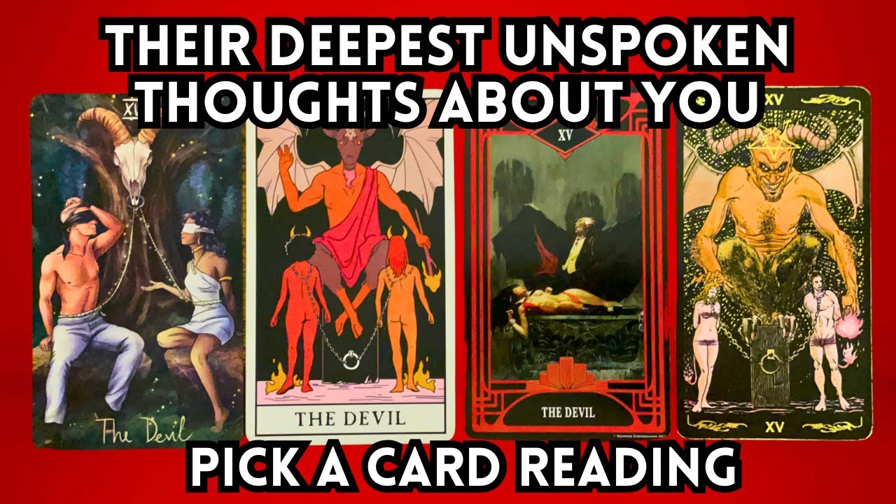 Their Deepest Unspoken Thoughts About You 🔥 Pick a Card Reading