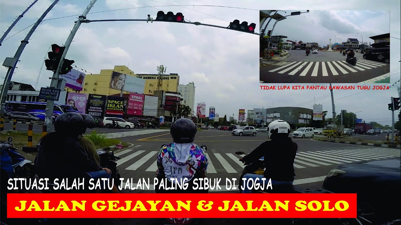 JL.AFFANDI (JL.GEJAYAN) & JL.URIP SUMOHARJO (JL.SOLO) | JOGJA MOTOVLOG 2022 | INFO JOGJA