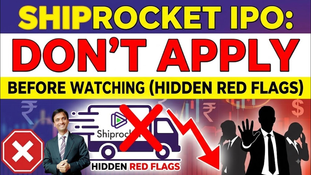Shiprocket IPO: DON'T Apply Before Watching THIS! (Hidden Red Flags)